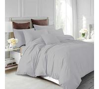 Cotton Comfort Bedding King Size Duvet Cover Bed Set 100% Egyptian Cotton 400 TC 4PC Duvet Cover King Set With 25cm Deep Fitted Sheet & Pillow Cases 2 Pack King Duvet Set