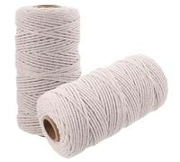 Cotton Cooking Twine 2 Rolls Beige Butchers String