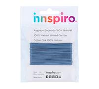Cotton cord Waxed Fine Blue Sapphire 1.5 mm. 5 m.
