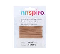 Cotton cord Waxed Fine Ivory 0.5 mm. 5 m.