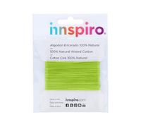 Cotton cord Waxed Fine Light Green 1.5 mm. 5 m.