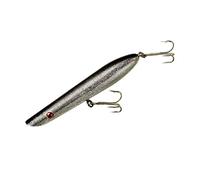 Cotton Cordell Pencil Popper Topwater Fishing Lure, Chrome/Black, 7 inch