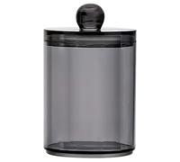 Cotton Cotton Box - Black Dispenser Design, Transparent Cushion Holder | BUDS Ball Dispenser, Bathroom Container Organizer, Hygienic Storage Solution, econ