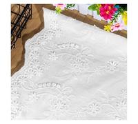 Cotton Cotton Full Width Milk Silk Yarn Embroidery 3D Garment Fabric 1 Yard