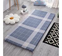 Cotton Cover for Traditional Japanese Floor Futon Mattress,Futon Mattress Cover Zippered Full,Washable Floor Mattress Mat Protective Cover,Mattress Dust Cover,Style1,80x190cm/31x75