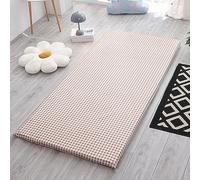 Cotton Cover for Traditional Japanese Floor Futon Mattress,Futon Mattress Cover Zippered Full,Washable Floor Mattress Mat Protective Cover,Mattress Dust Cover,Style3,90x190cm/35x75