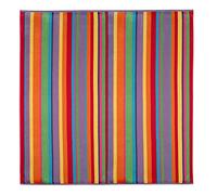 COTTON CRAFT - Luxury Beach Towel for Two 58x68 - Beach Blanket - Summer of Siam Multi Stripe.