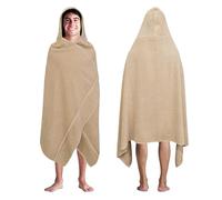COTTON CRAFT Ultra Soft Hooded Towel for Adults - 100% Cotton Bath Towel