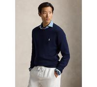 Maglione Pony ricamato - male - Polo Ralph Lauren - Round-neck Knitwear - Blue - M - Knitwear M