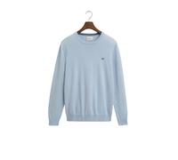 Cotton crew neck pullover Gant Classic Bleu M