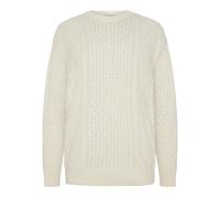 Cotton crew neck pullover KnowledgeCotton Apparel - GOTS/Vegan Blanc XL
