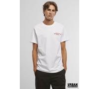 Cotton Crew Neck Short Sleeve Pizzeria Graphic T-Shirt Urban Classics White L