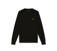 Cotton crew neck sweater Lyle & Scott Noir 2XL