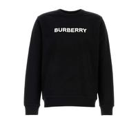 Cotton Crew-Neck Sweatshirt - male - Burberry - Sweatshirts - Black - S - Sweatshirts & Hoodies S