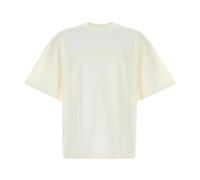 Jil Sander Men's Stiff Lightweight T-Shirt Porcelain