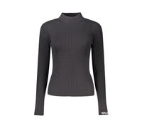 Cotton Crewneck Jumper with Ribbed Hem - female - Pepe Jeans - Turtlenecks - Black - L - Knitwear L