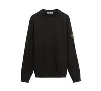 Cotton Crewneck Sweatshirt - male - Stone Island - Sweatshirts - Black - M - Sweatshirts & Hoodies M