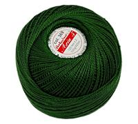 Cotton Crochet and Knitting Yarn Thread Size 5, Large 425m Spool, 32 Vibrant Colors, Quality Crafting Material for Handmade Project