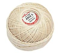 Cotton Crochet and Knitting Yarn Thread Size 5, Large 425m Spool, 32 Vibrant Colors, Quality Crafting Material for Handmade Project