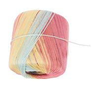 Cotton Crochet Yarn for Hand Knitting, Segment Dyed Multicolour