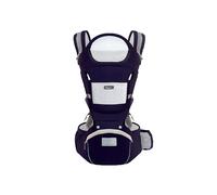 (Cotton Dark Blue) Baby Carrier Ergonomic Infant Multifunctional Waist Stool Newborn To Toddler Multi-use Before and After Kangaroo Bag Accessories