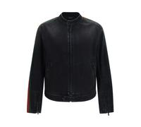 Cotton Denim Biker Jacket - male - Gucci - Leather Jackets - Black - L - Jackets L