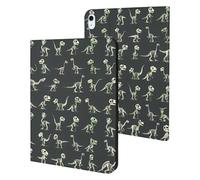 Cotton Dinosaurs Dino Skeletons Skulls Bones Case Compatible for ipad Air5/air4 (10.9in) /ipad Pro 2018(11in) Tablet Cases Stand Protective Cover with Sleep/Wake