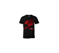Cotton Division Fairy Tail T-Shirt - Fairy Tail Logo - Black - XL