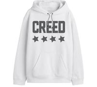 cotton division Men's Mecreedsw004 Hooded Sweatshirt, White, L