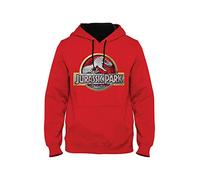 cotton division Men's Mejupamsw021 Hooded Sweatshirt, Red, XXL