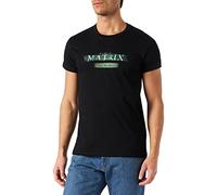 cotton division Men's MEMATRXTS007 t Shirt, Noir, XL