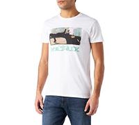 cotton division Men's MEMATRXTS017 t Shirt, Blanc, M