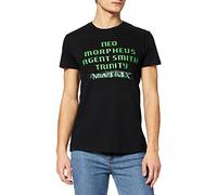 cotton division Men's MEMATRXTS018 t Shirt, Noir, S