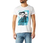 cotton division Men's MEMATRXTS021 t Shirt, Blanc, M