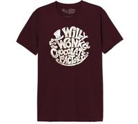 cotton division Men's Mewonkats003 T-Shirt, Burgundy, S