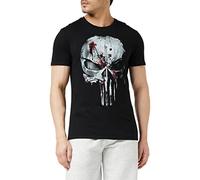Cotton division Men's T-Shirt Punisher, Black, M