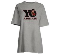 cotton division Women's Nightgown, Melange Grey, L