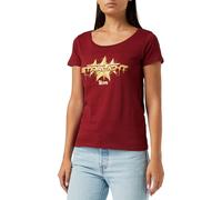Cotton Division Women's T-Shirt Wotboysts001, Bordeaux, XL