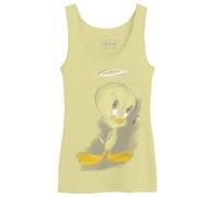 cotton division Women's Tank Top, Yellow, XS