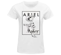 cotton division Women's wodlitlts030 T-Shirt, White, S