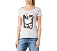 cotton division Women's Woghosdts010 T-Shirt, Melange White, M