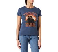 cotton division Women's Woghosdts012 T-Shirt, Denim, M