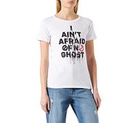 cotton division Women's Woghosdts017 T-Shirt, White, XL
