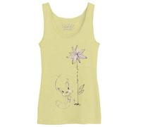 cotton division Women's Woloonetk051 Tank Top, Yellow, XS