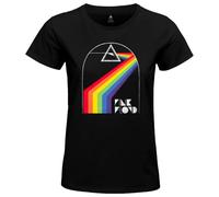 cotton division Women's WOPIFLRTS047 t Shirt, Black, S