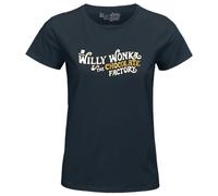 cotton division Women's Wowonkats002 T-Shirt, Navy Blue, M