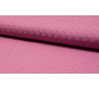 Cotton Dobby Dressmaking Fabric Craft Material - Dusty Rose, 1MTR 142cmx100cm