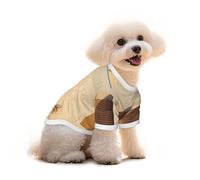 Cotton Dog Cat T-Shirt - Desert Temple Breathable Summer Vest for Small Dogs, Soft Puppy Tank Top, Lightweight Pet Clothes Large