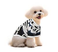 Cotton Dog Cat T-Shirt - Extremely Delicate Atlantic cod Breathable Summer Vest for Small Dogs, Soft Puppy Tank Top, Lightweight Pet Clothes Large