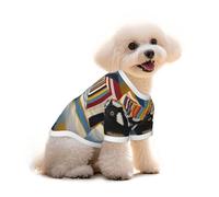 Cotton Dog Cat T-Shirt - The Void Cat Breathable Summer Vest for Small Dogs, Soft Puppy Tank Top, Lightweight Pet Clothes Large
